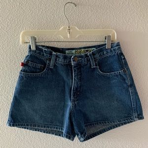 Mudd High Rise Mom Shorts